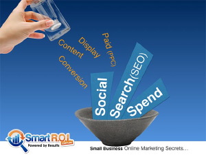 A sample slide design for sales presentation using Sticky Presentations approach