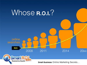 A sample slide design for sales presentation using Sticky Presentations approach